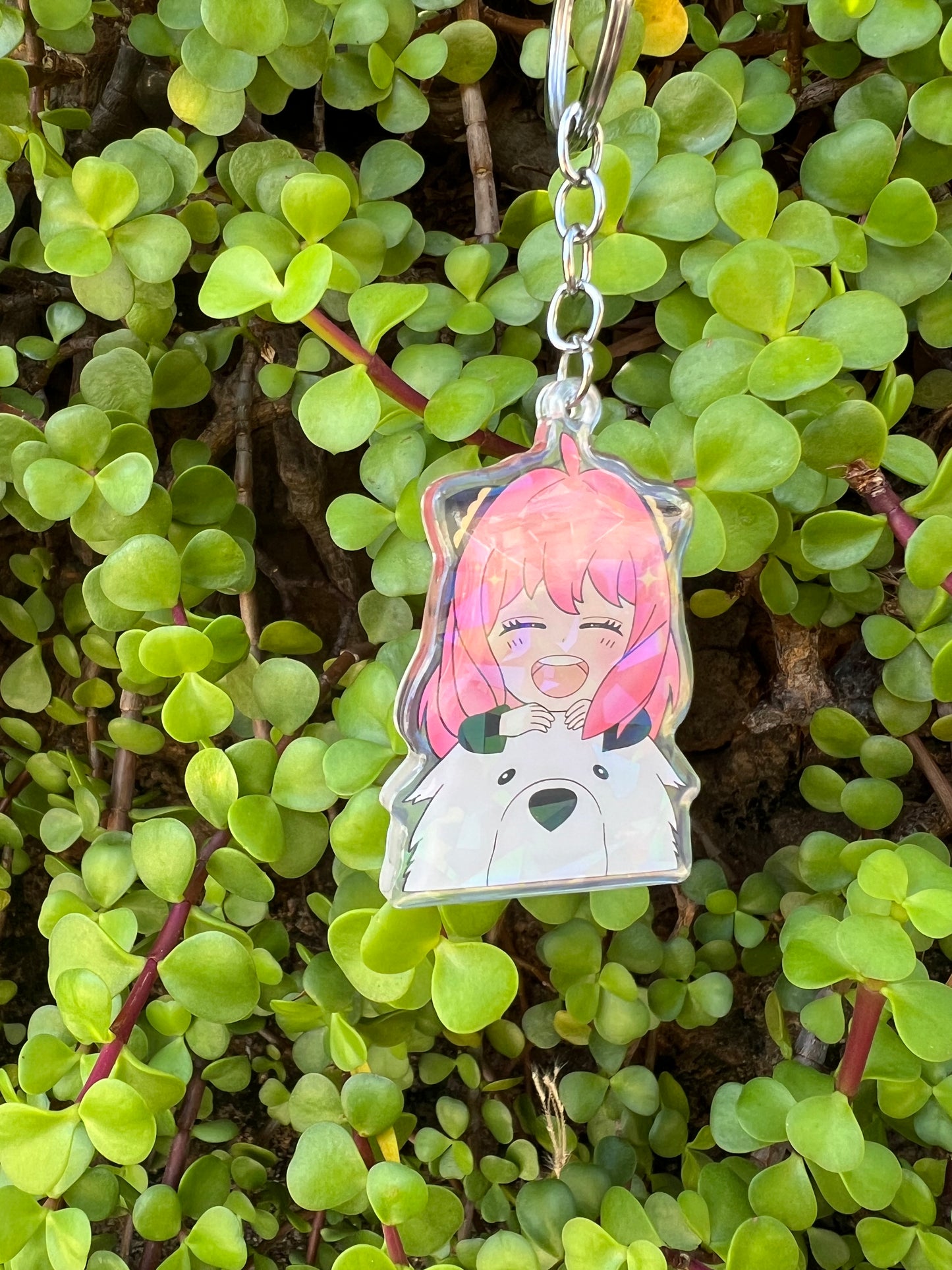 K40 - Anya and Bond Keychain