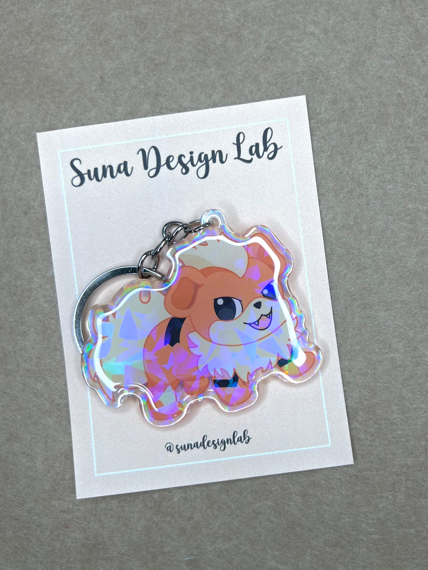 K12 - Growlithe Keychain