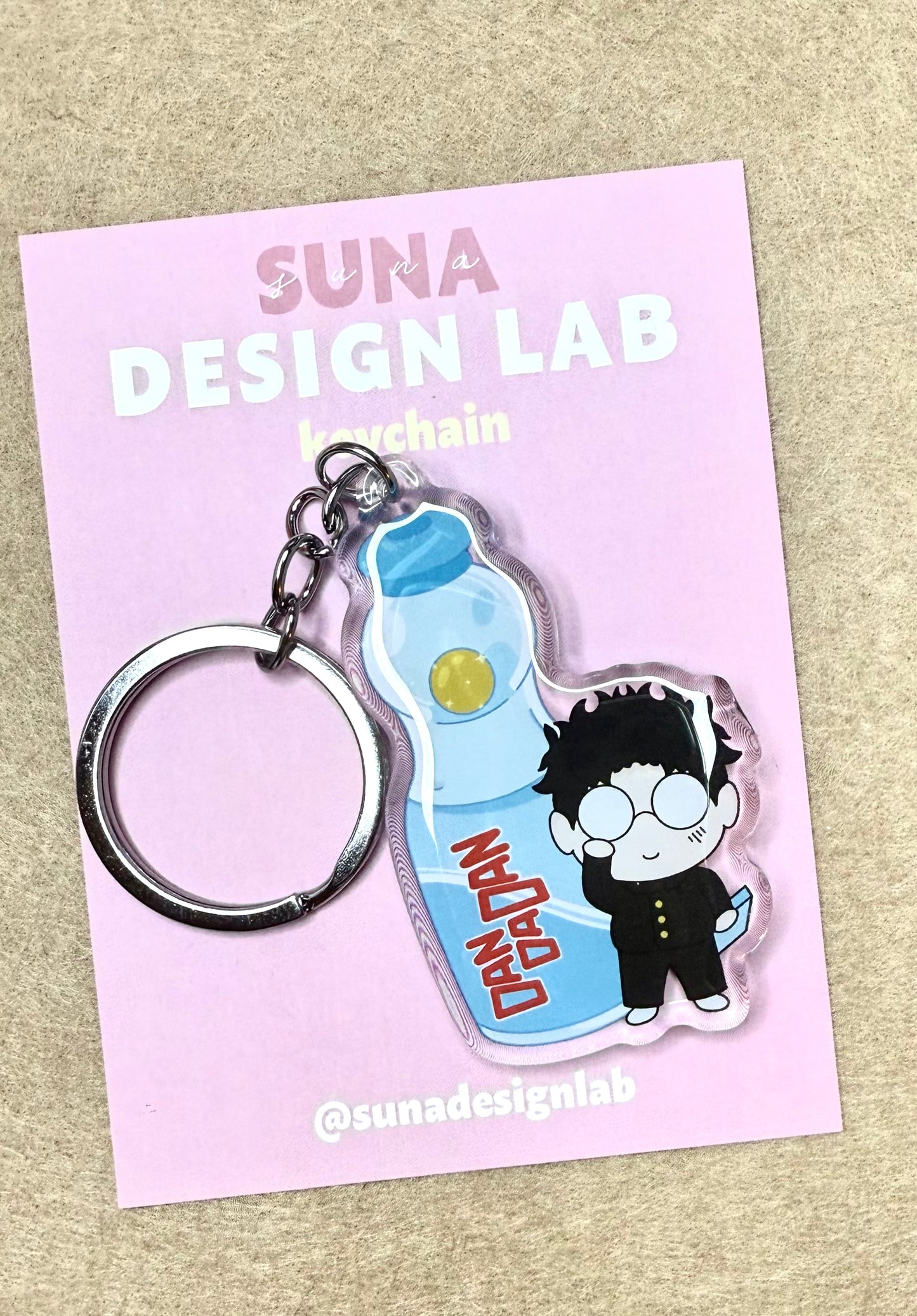 K42 - Okarun Ramune Keychain