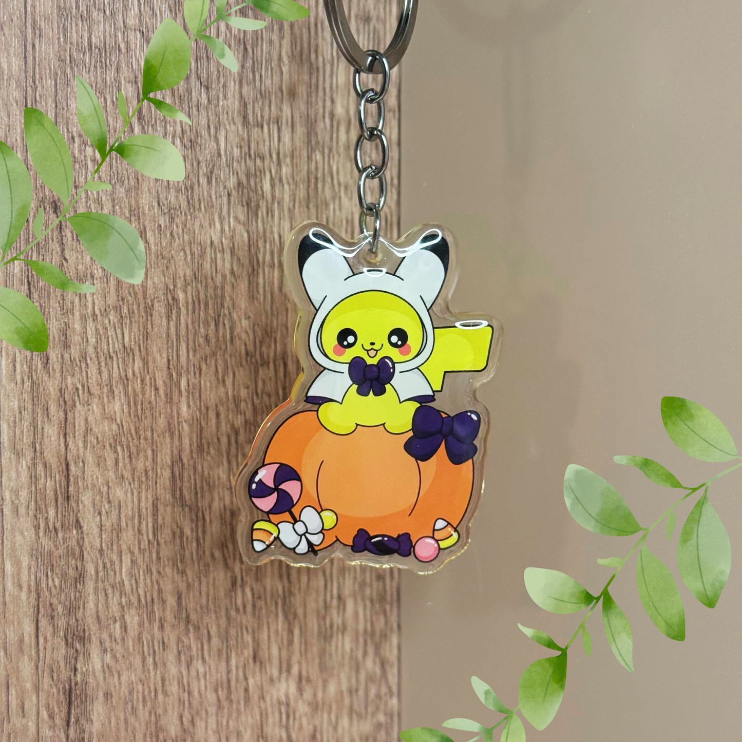 ハロウィンピカチュウキーホルダー