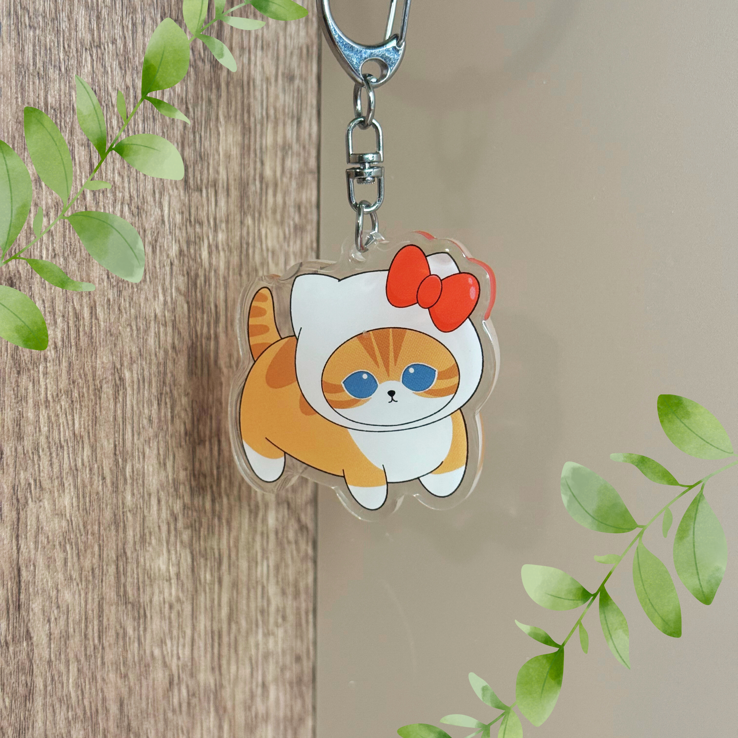 ハローキティ × もふさんど キーホルダー