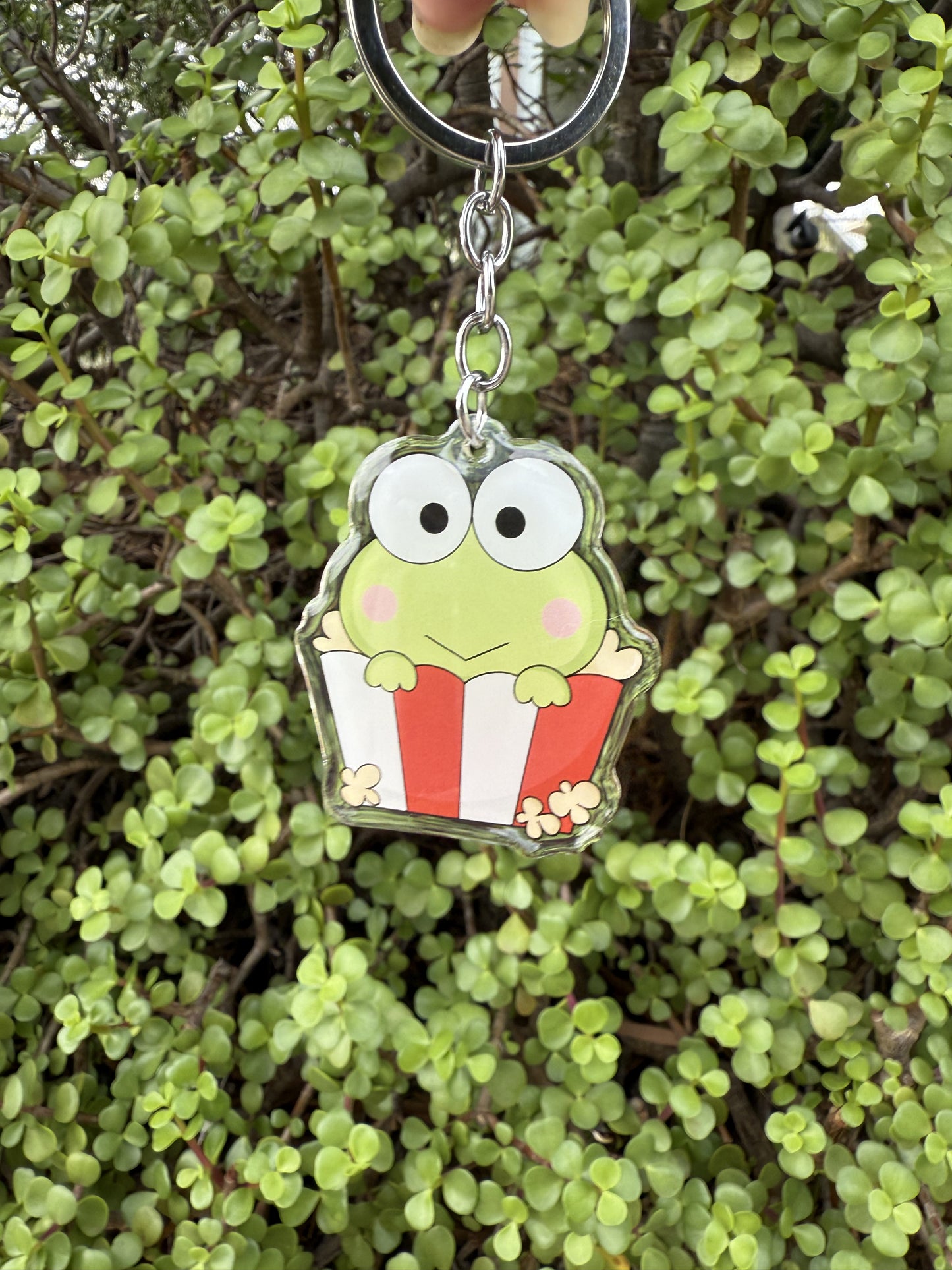 K30 - Popcorn Keroppi Keychain