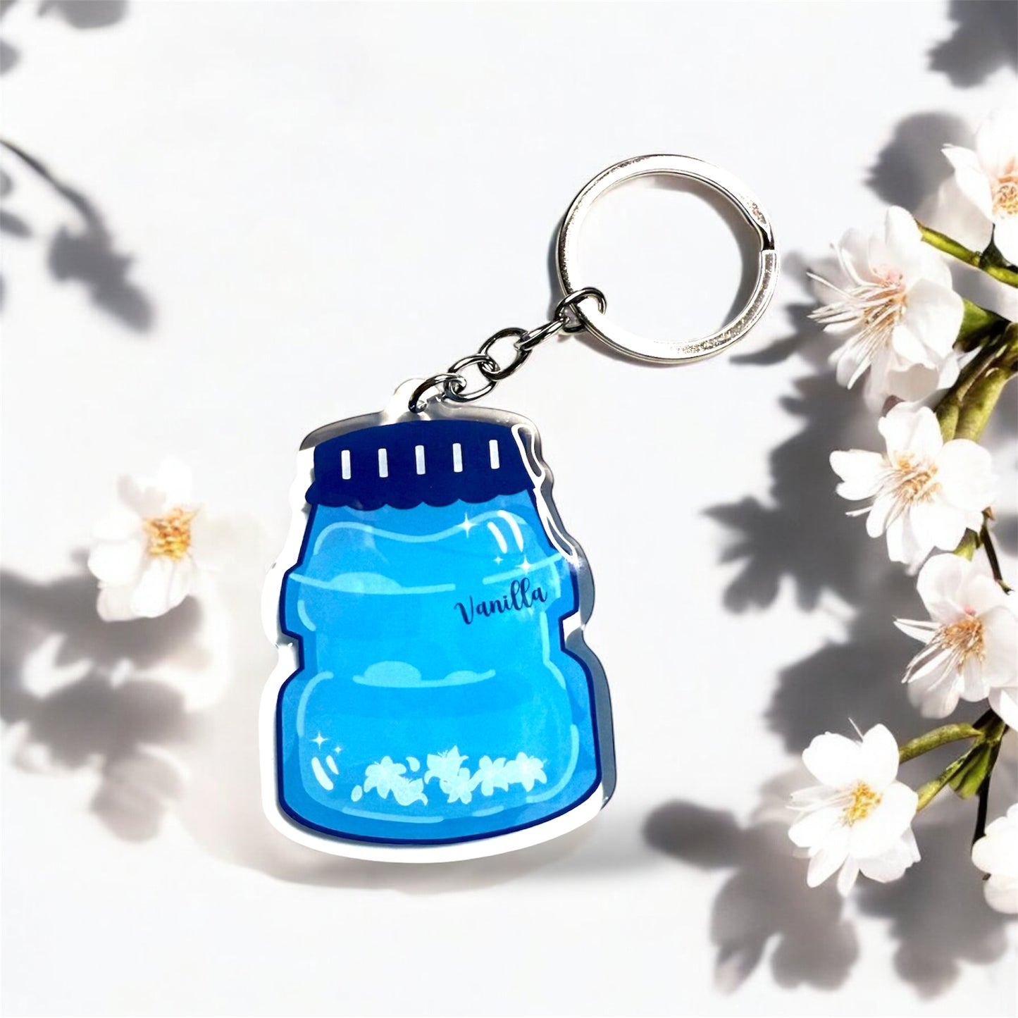 K03 - Vanilla Yakult Keychain