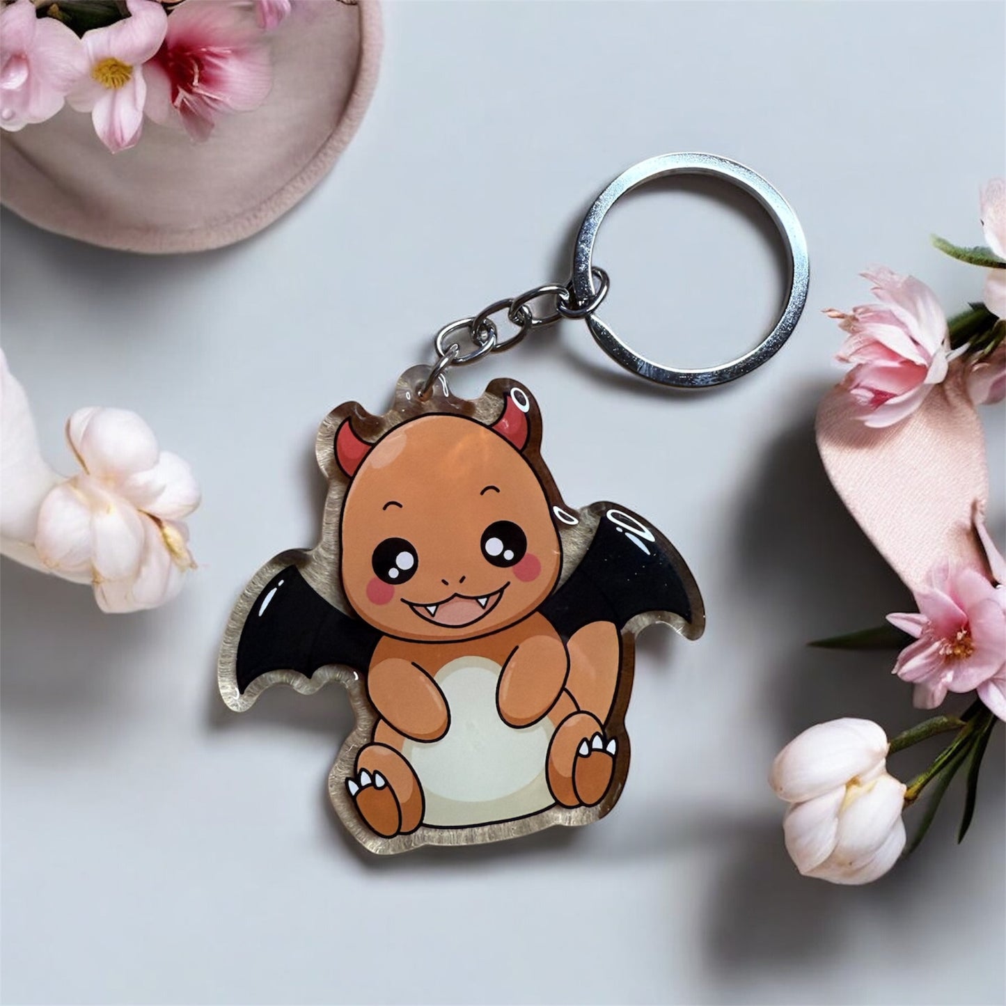K15 - Halloween Charmander Keychain