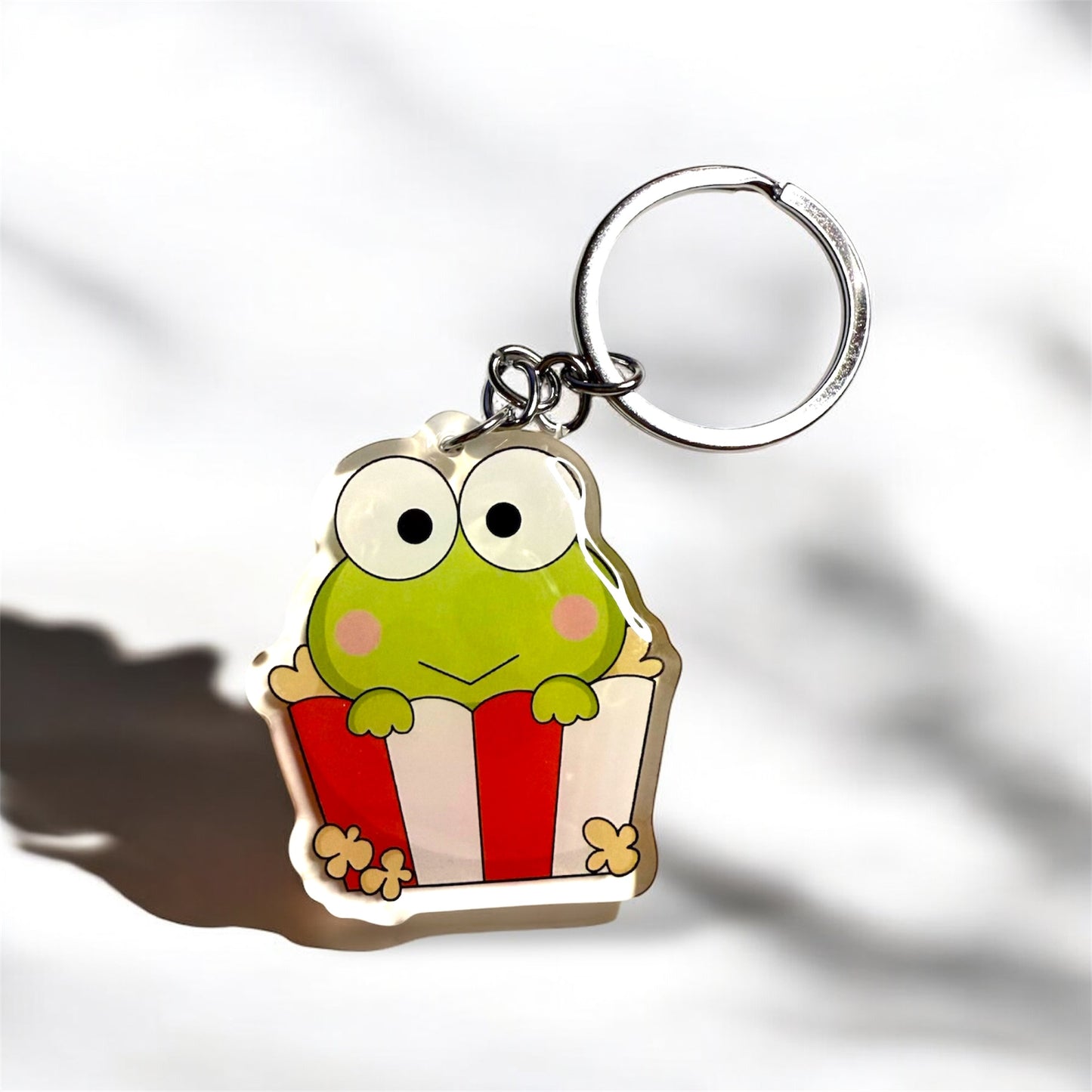 K30 - Popcorn Keroppi Keychain