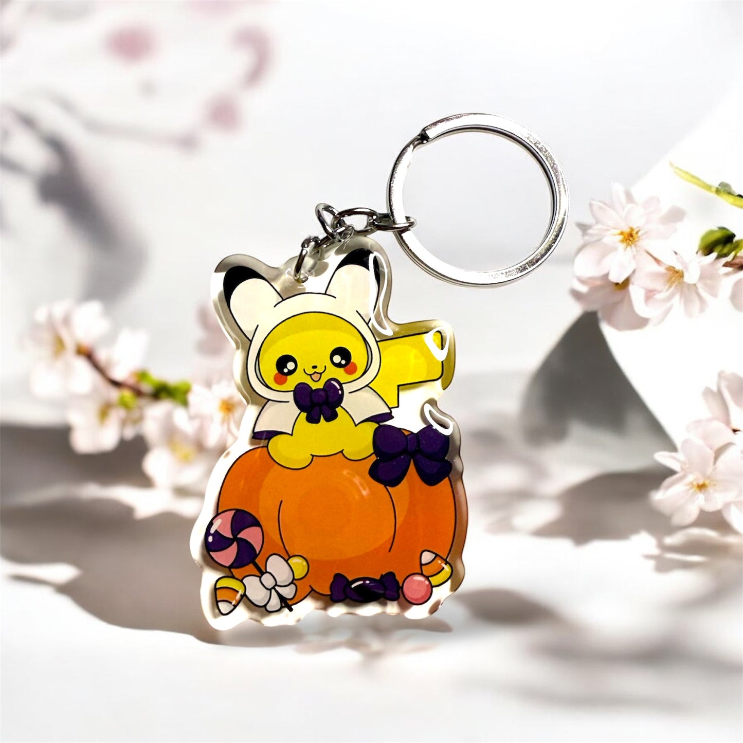 K17 - Halloween Pikachu Keychain