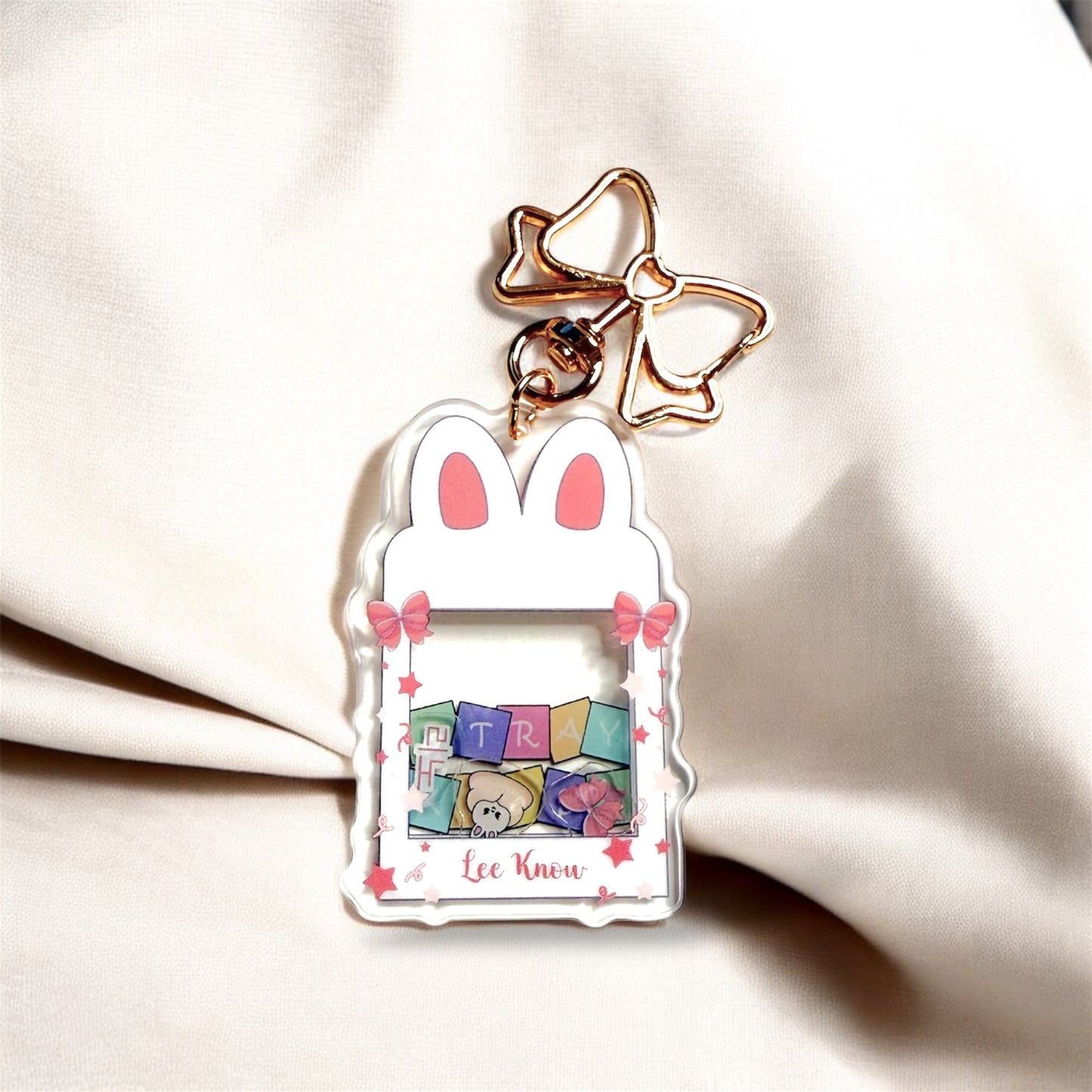 K50 - Lee Know Stray Kids Shaker Keychain