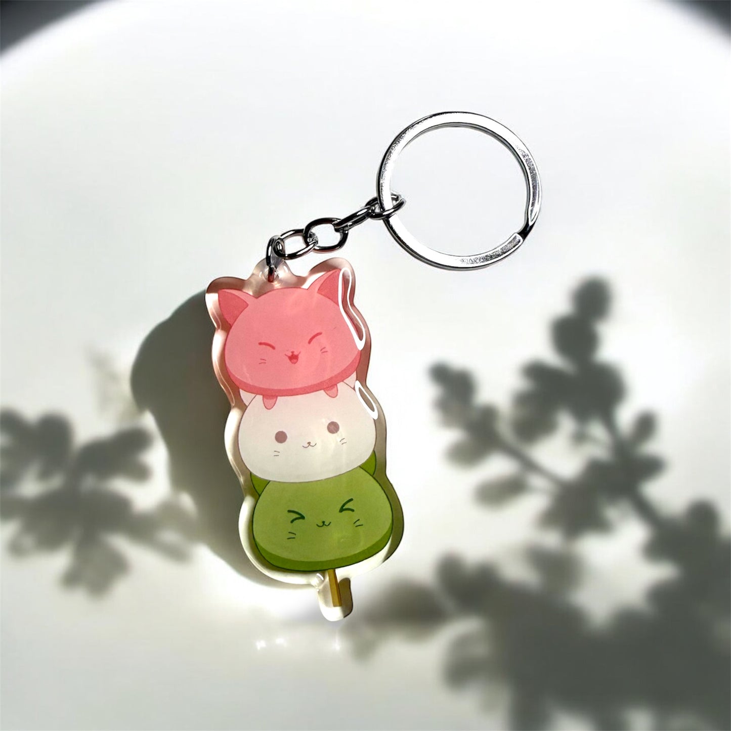 K05 - Neko Dango Keychain