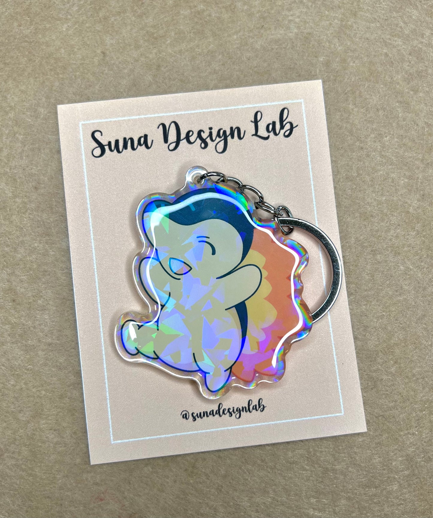 Cyndaquil Keychain