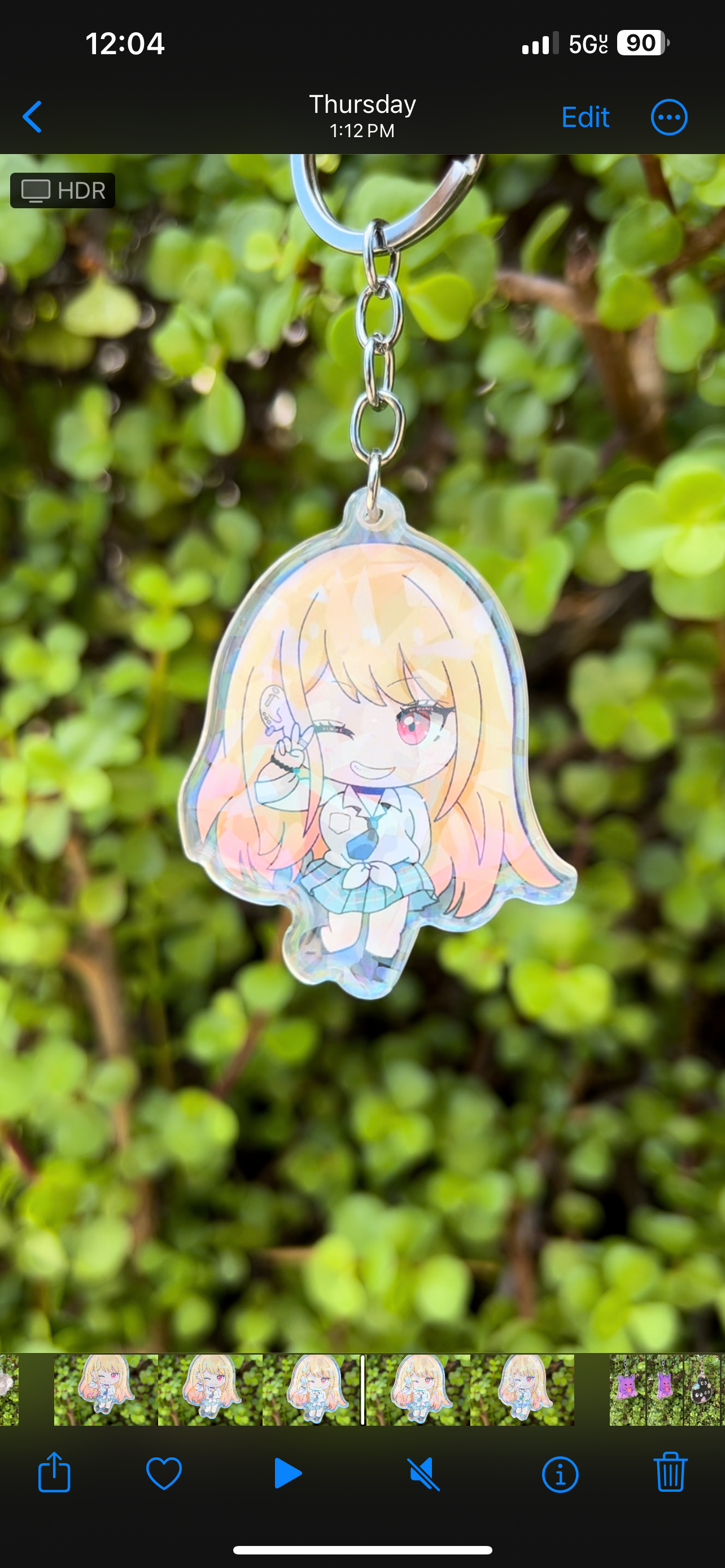 Marin Keychain