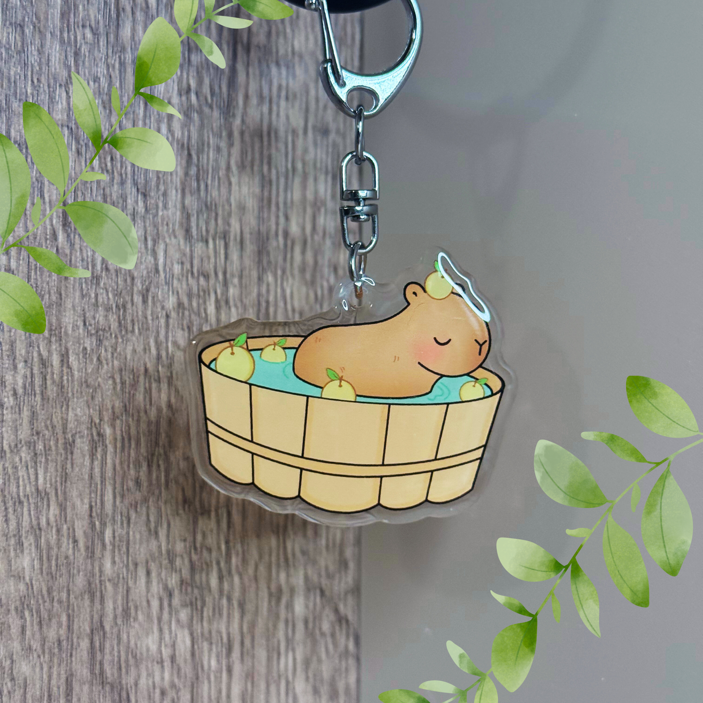 カピバラ温泉キーホルダー