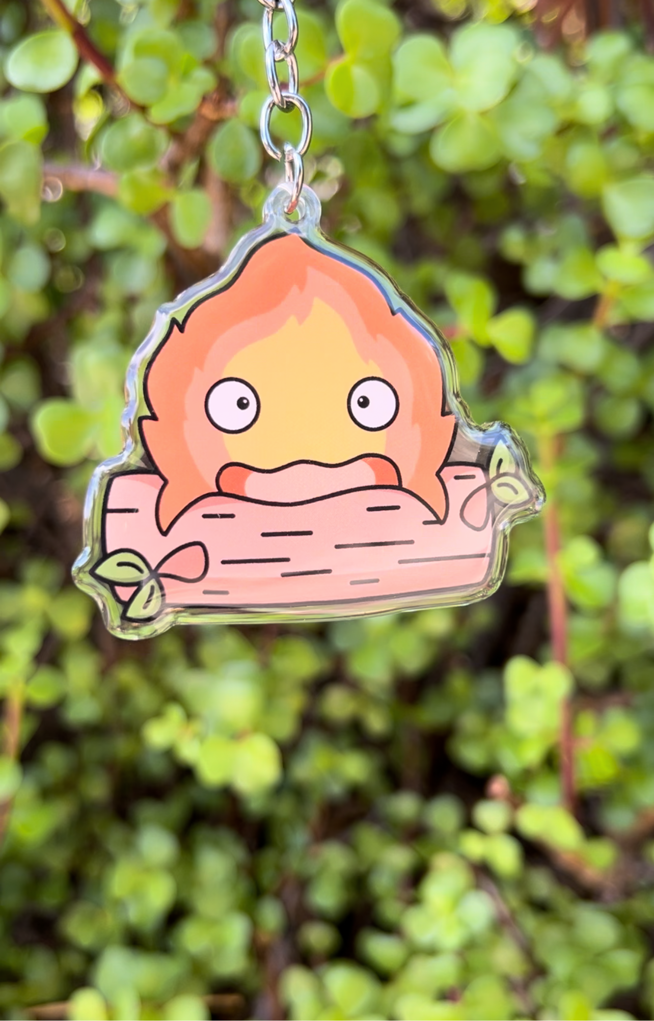 Calcifer Keychain