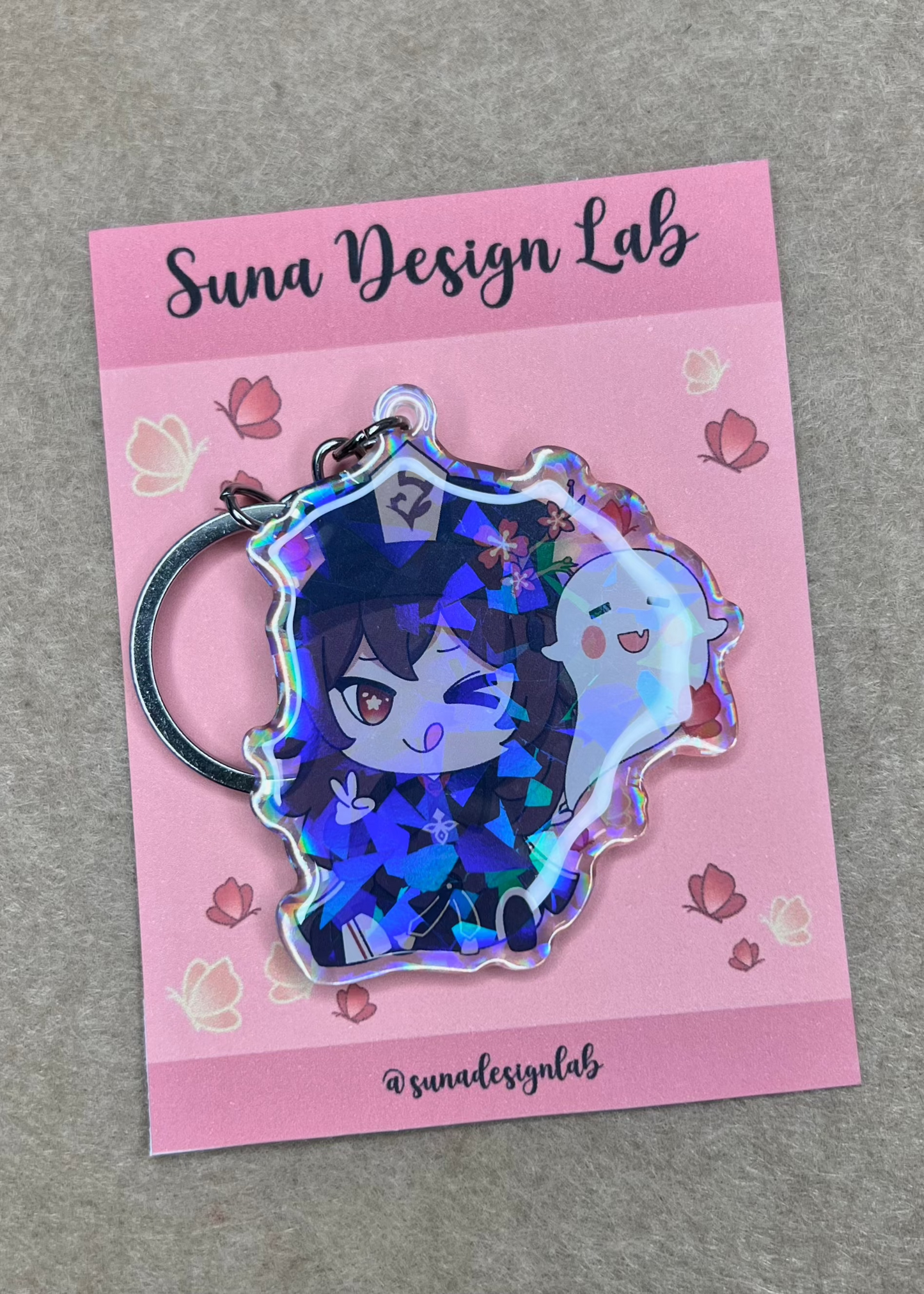K46 - Hu and Boo Tao Keychain