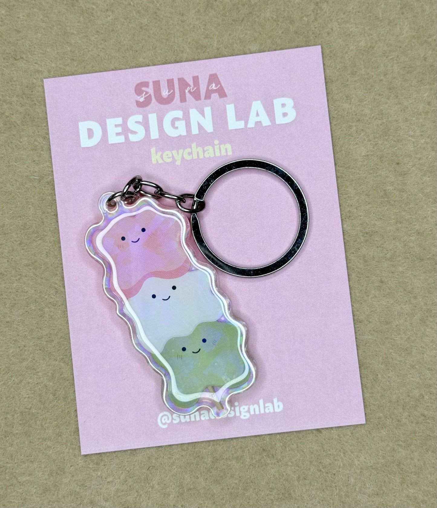 K06 - Ditto Dango Keychain