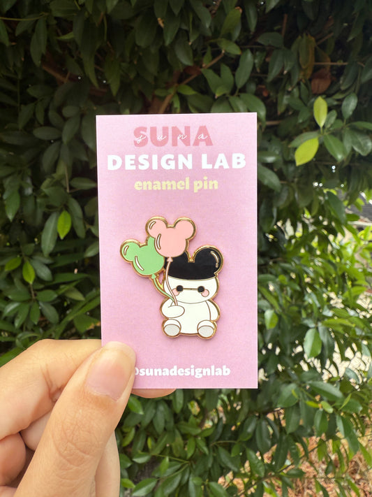 P11 - Baymax Balloons Pin