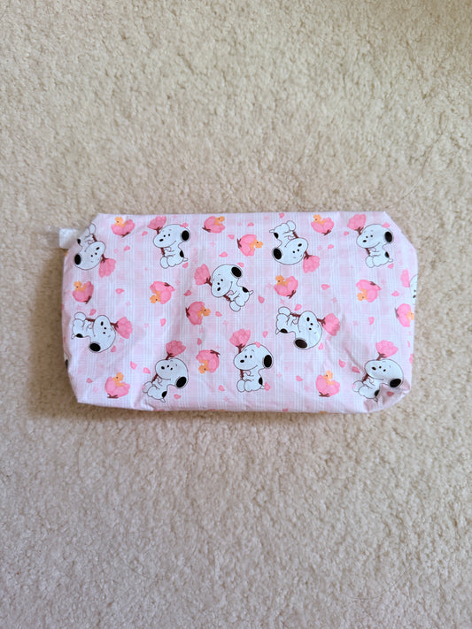 Mini Sakura Snoopy Tyvek Pouch