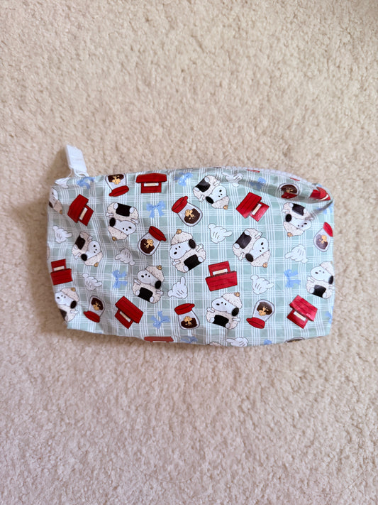 Mini Musubi Snoopy Tyvek Pouch