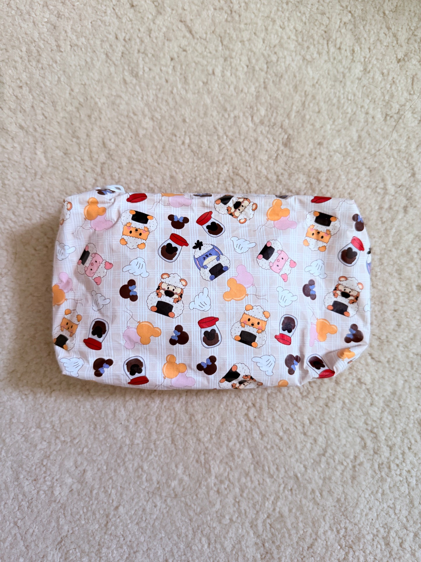 Mini Musubi Pooh & Friends Tyvek Pouch