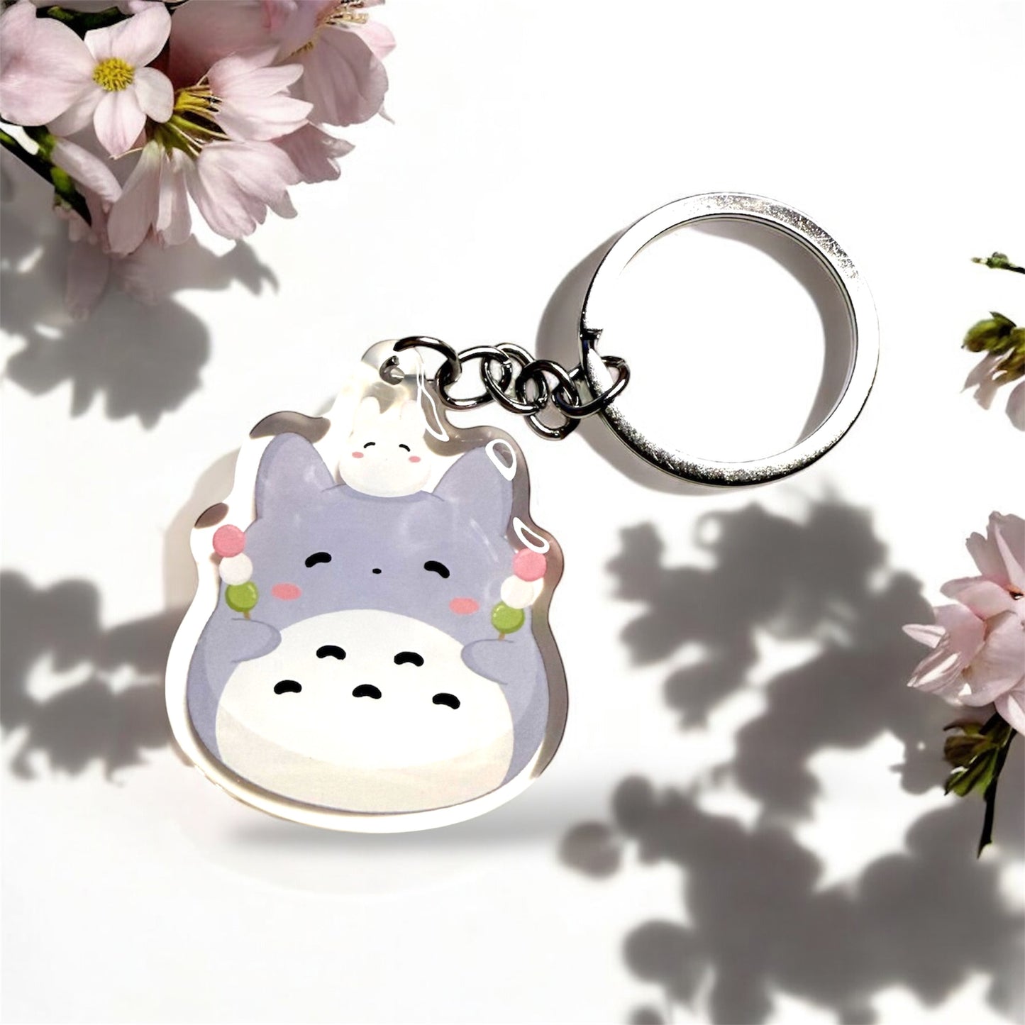 K35 - Totoro Dango Keychain