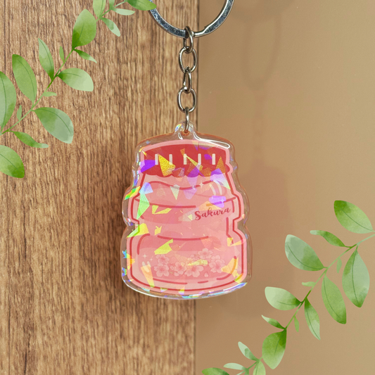 桜ヤクルトキーホルダー