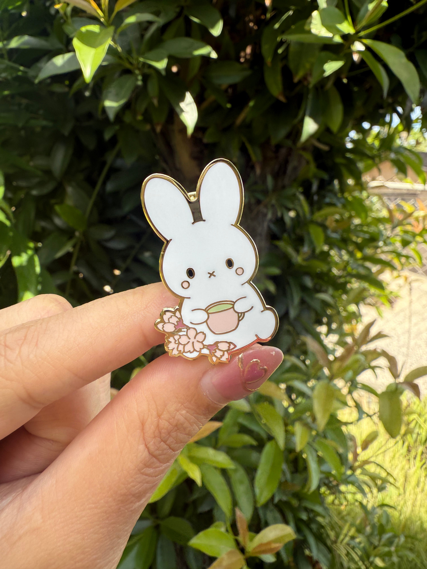 P13 - Matcha Miffy Pin